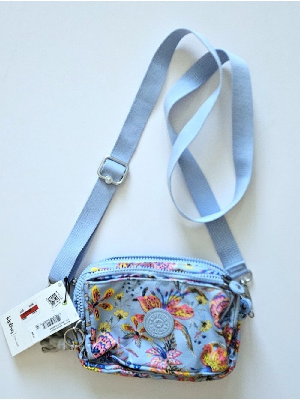 Kipling NEW NWT  ABANU M Crossbody Bag - Wild Flowers